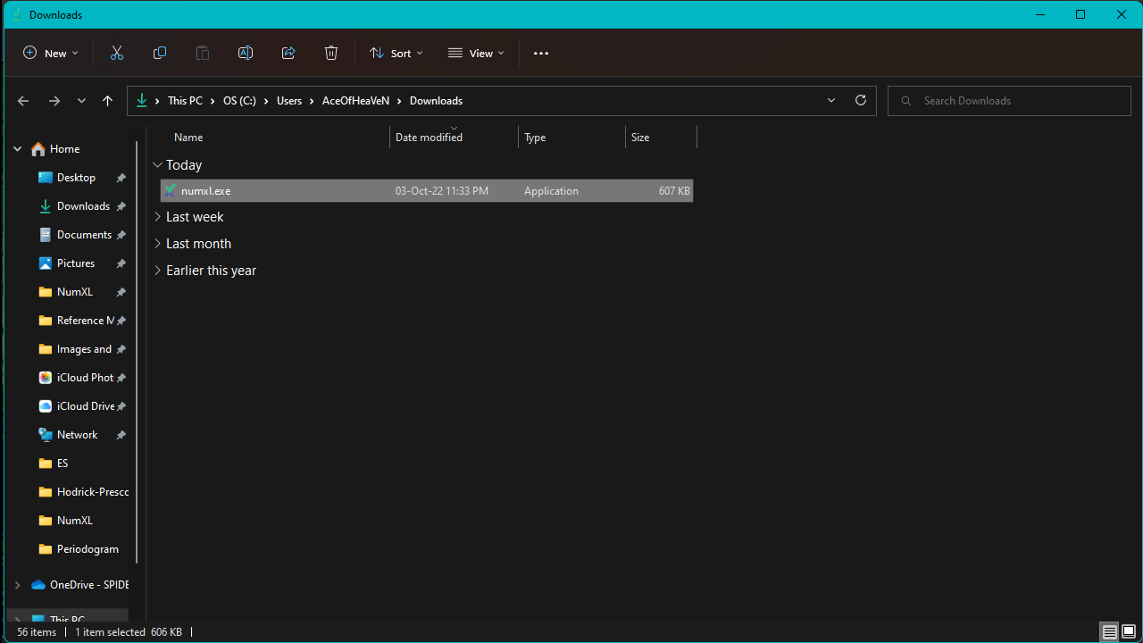 Double-click on the NumXL setup file to open the uninstallation wizard.