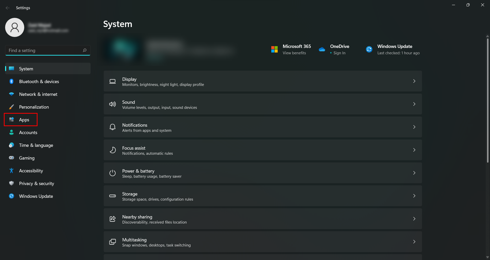 Open Windows Settings and locate the Apps section.