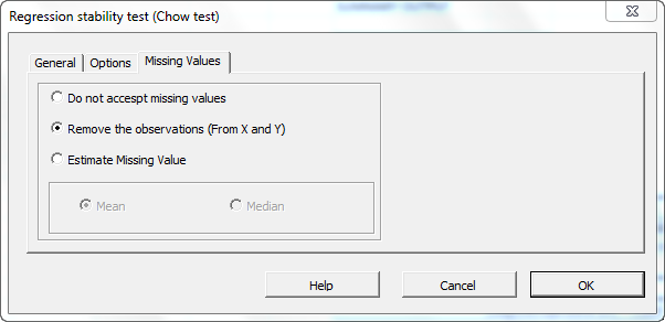 regression stability test dialog missing-values